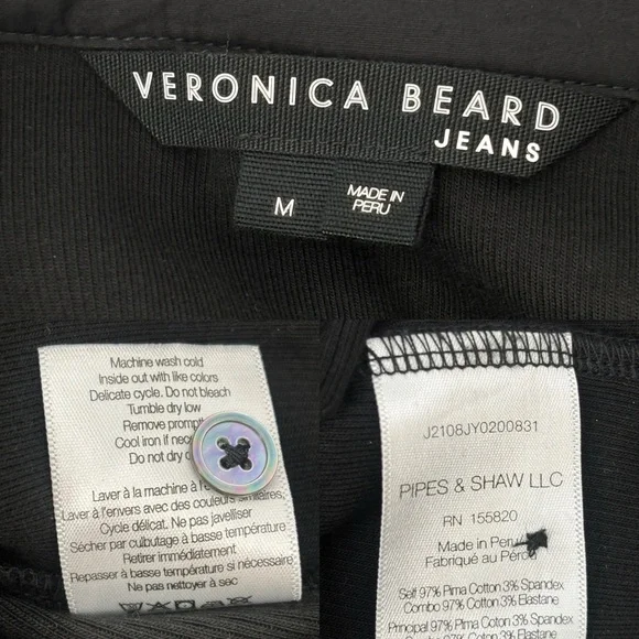 Veronica Beard Coralee Puff Sleeve Top - Picture 14 of 15